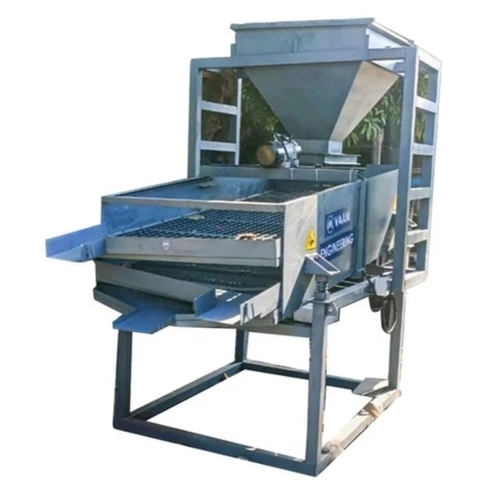 Sand Screening Machine - Steel, 2 Ton Capacity , High Efficiency & User-Friendly Design with Adjustable Screen Size and Powerful Motor