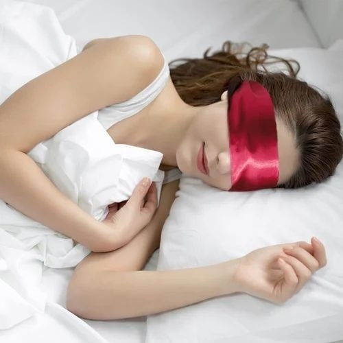 Satin Blindfold Eye Cover - All Skin Types, Lightweight Multicolor Design | Smooth Fabric, Unisex for Adults, External Use