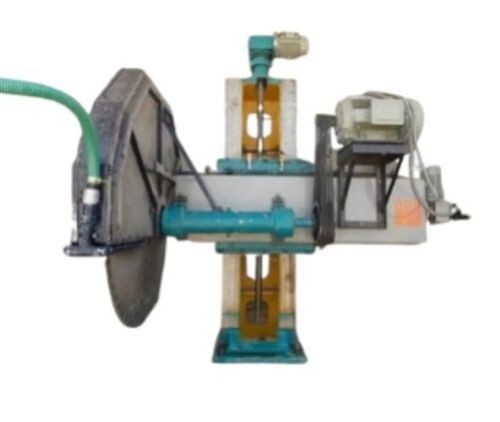 Single Pillar Granite Block Cutter Machine - Color: Cream