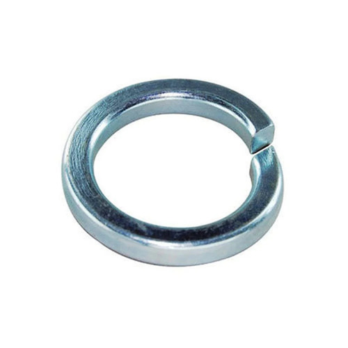 Square Section Spring Washer - High Strength Mild Steel, Corrosion Resistant, Polished Silver Finish for Commercial Use