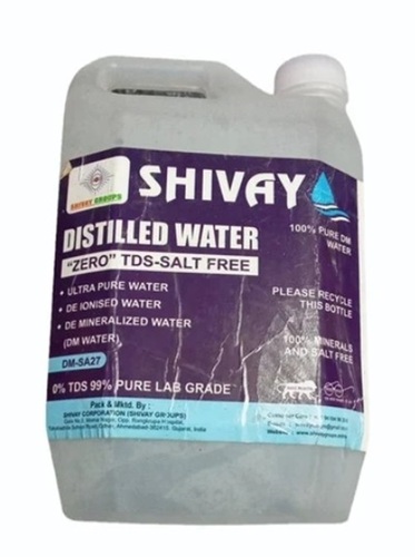 distilled water
