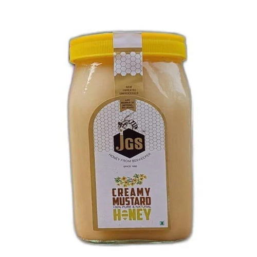 250g Jgs Raw Creamy Mustard Honey