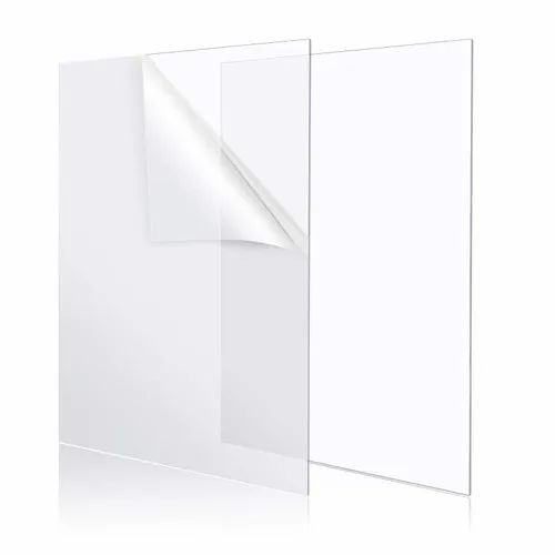 5mm Acrylic Sheet - 5.0 mm Thickness, Transparent Mirror Finish, Square Shape | Durable and Stylish Acrylic Material