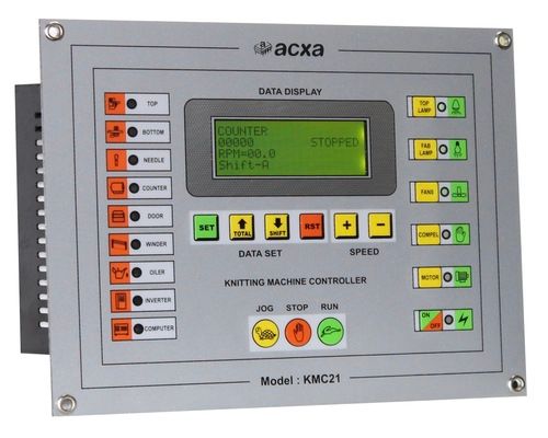 Acxa Circular Knitting Machine Control Panel