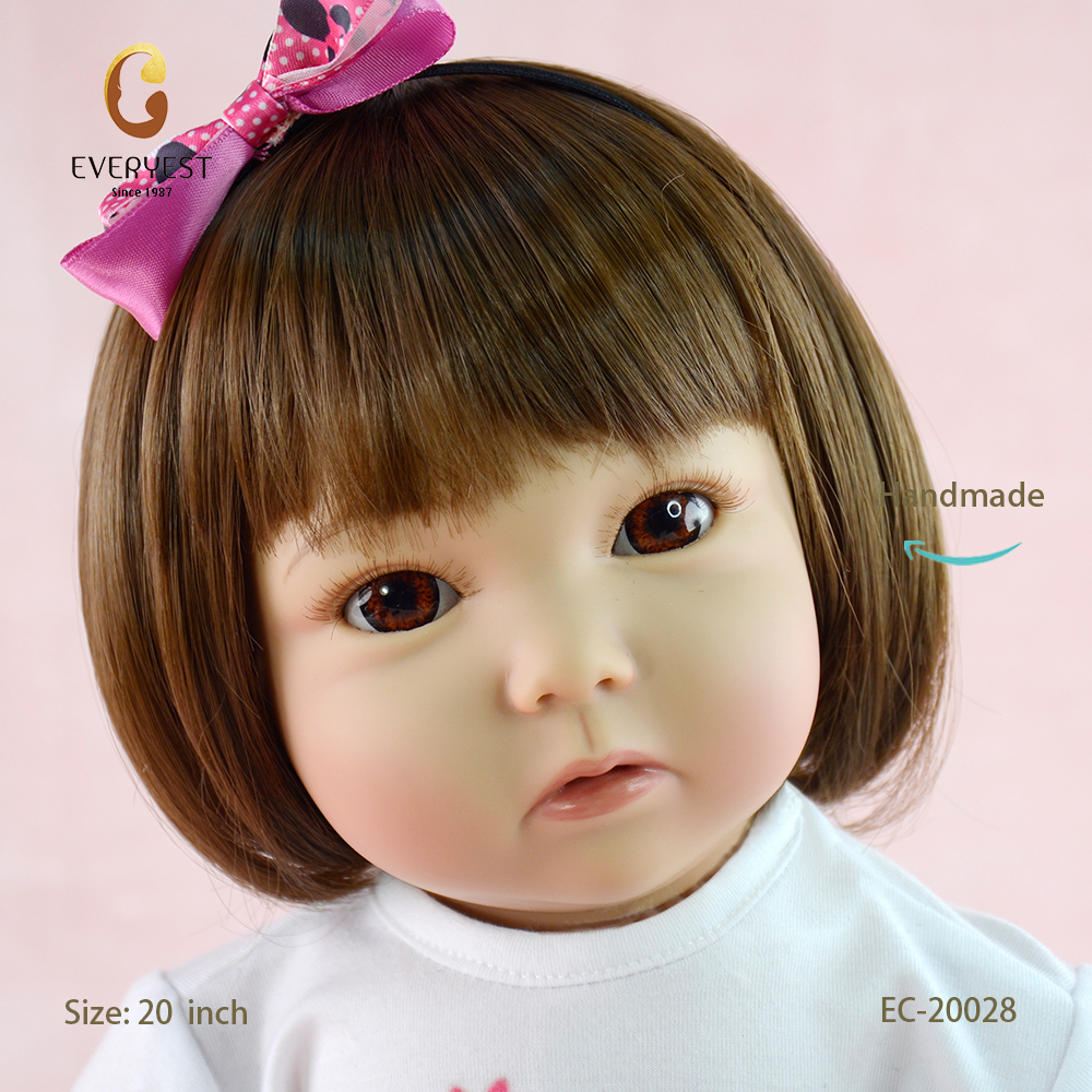 Customized Realistic Looking 20 Inch Reborn baby girl doll
