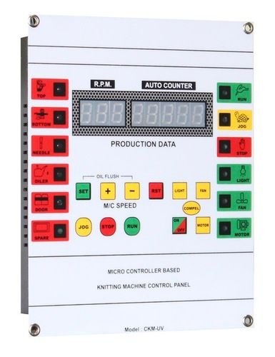 Digital Acxa Circular Knitting Machine Control Panel