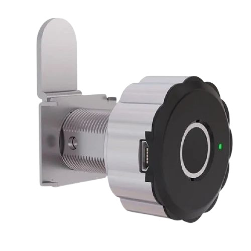 Digital Cabinet Lock - ABS Plastic 1.8x1.89x1.94 Inch Silver & Black | Electric Power Supply Durable Water Proof 1-Year Warranty Suitable for Commercial and Industrial Use