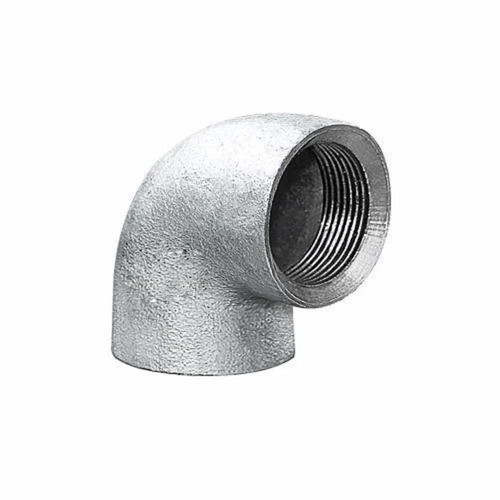 Galvanized Iron Forged Elbow - Mild Steel, Round Shape, Grey Color | Durable Construction, High Strength, Corrosion Resistant Design