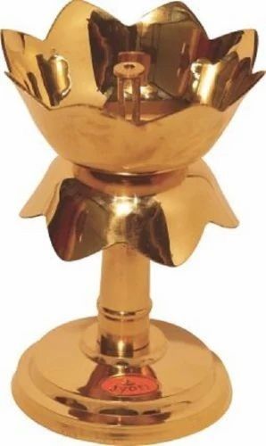 Jyoti Brass Lotus Shape Diya