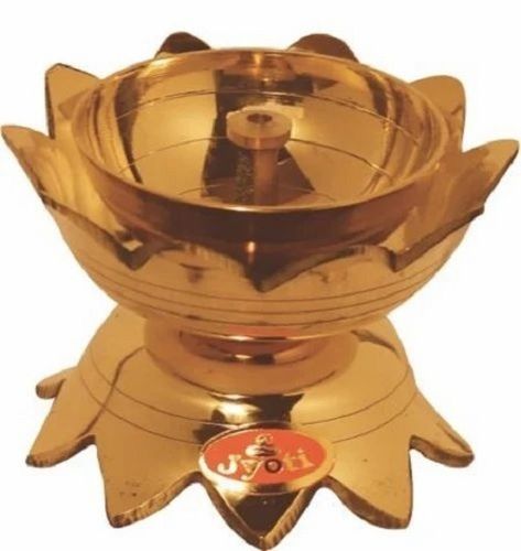 Jyoti Lotus Shape Brass Diya