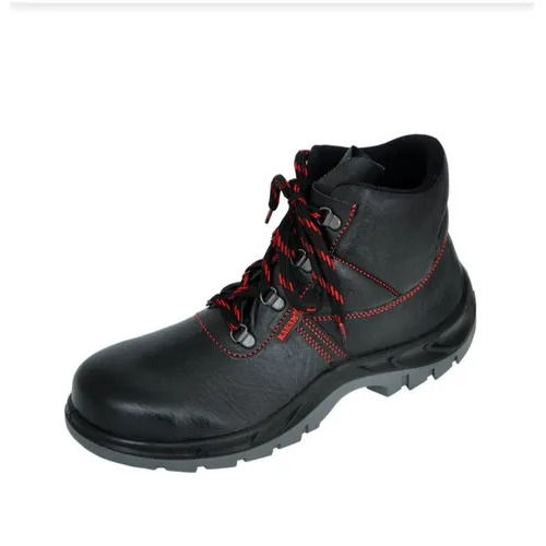 Karam High Ankle Safety Shoes - Color: Black