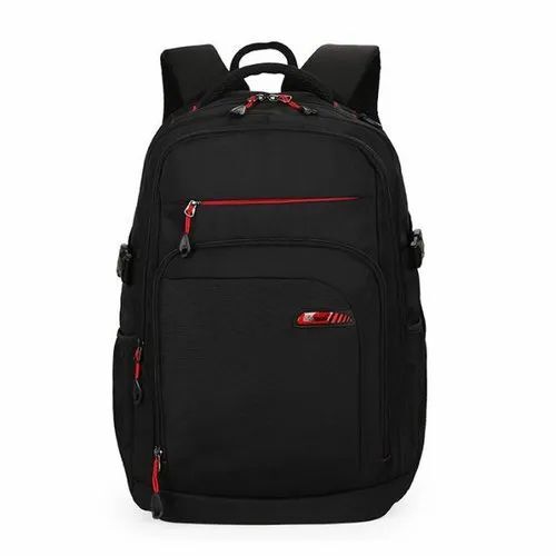 Laptop Backpack Bags - Nylon , Lightweight Design, Attractive Black Color, Moisture Proof Feature, Fine Surface Handling