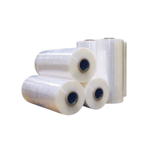 LLDPE Stretch Film - 8 Inch Width , White Plain Packaging Roll