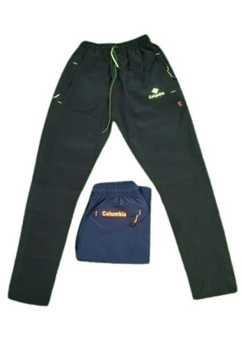 Mens Premium Track Pant - Polyester, XXS to XXXL Sizes, Dark Blue | Lightweight Design, Durable Stitching, Tapered Legs, Zippered Pockets, Flexible Movement, Casual Style, Wrinkle-Resistant