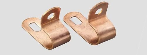 Metal Cable Clip - Color: Copper