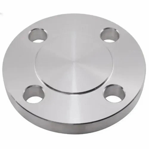 Mild Steel Blind Flange - High Strength, Corrosion Resistant, Rust Free | Round Shape, Silver Finish, Highly Pure