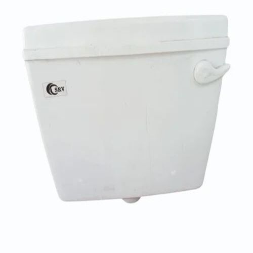 Plastic Flushing Cisterns - Plastic, Customized Size, White | Single Flush, 7-10 Litre Capacity, Saves Water, Easy to Install, Slim Design