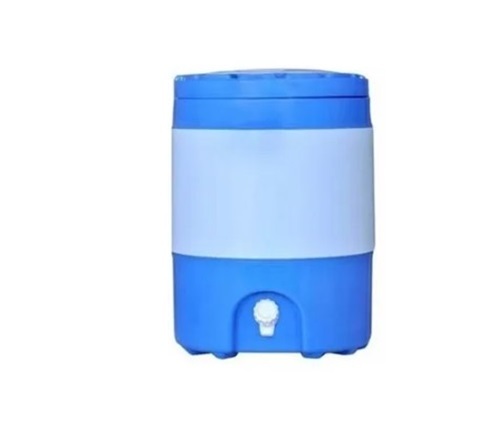 Plastic Water Camper - 15 Litre Capacity, Durable Blue Plastic with Handle | Ideal for Home & Hotel Water Storage