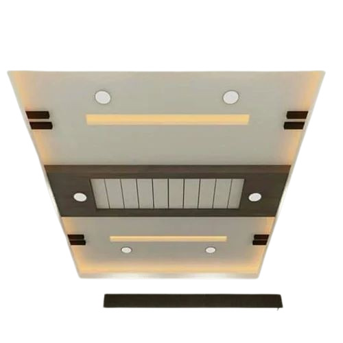 Residential Gypsum False Ceiling - 8 mm Thickness, White Coated Finish | Ideal for Residential Applications, Cold Rolled Manufacturing Technique