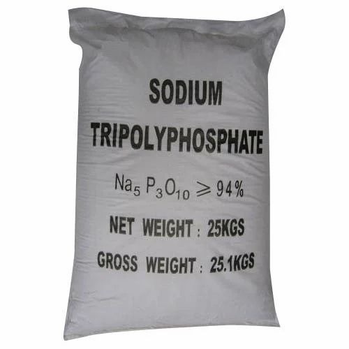 Sodium Tri Poly Phosphate - 25 kg White Bag | 98.5% Purity, Food Grade, Ideal for Food Industries