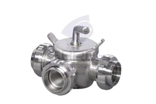 Stainless Steel 3 Way Plug Valve