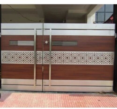 Stainless Steel Main Gate - Premium Optimum Quality, Modern Design Style, Rodent Proof & Weather Resistant Features