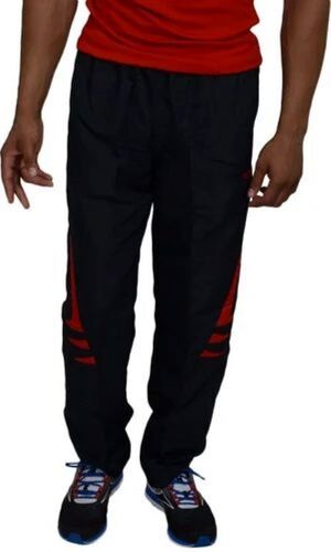 Stylish Mens Track Pant - Polyester, M-XXXL Plus Size | Breathable, Moisture-Wicking, Elastic Waistband, Adjustable Drawstring, Lightweight Design