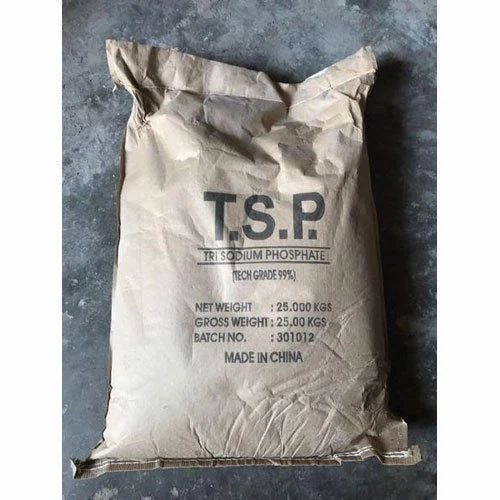 Trisodium Phosphate - 25 kg Powder Bag | Industrial Usage, Store at Room Temperature