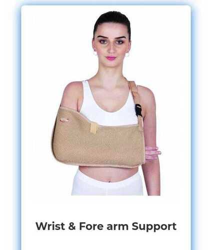Wrist And Forearm Brace - Cotton Material, Adjustable Straps For Custom Fit | Lightweight, Breathable Comfort For Injury Recovery And Activity Support