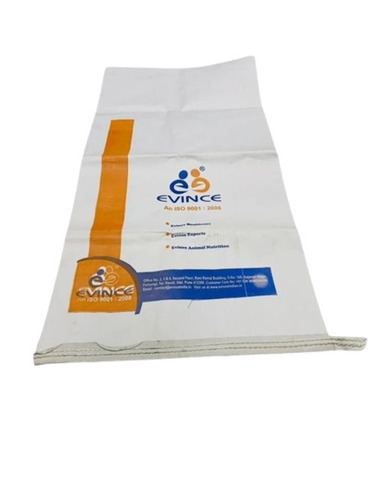 HDPE Paper Bag - 50 Kg Capacity White Color | Biodegradable Moisture Proof Ideal for Industrial Agricultural Food Industry