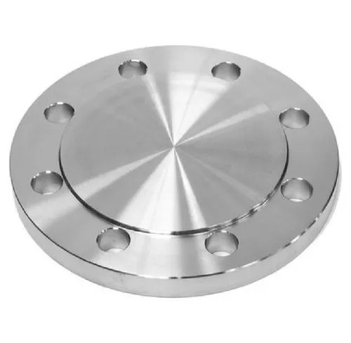 304 Stainless Steel Blind Flange - High Strength, Corrosion Resistant | Rust Free, Round Shape, Silver Color, Highly Pure