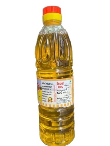 Organic Pure Mustard Oil - 500ml Yellow | FSSAI Certified, 100% Pure, Cholesterol-Lowering Cooking Oil for Home and Restaurant Use