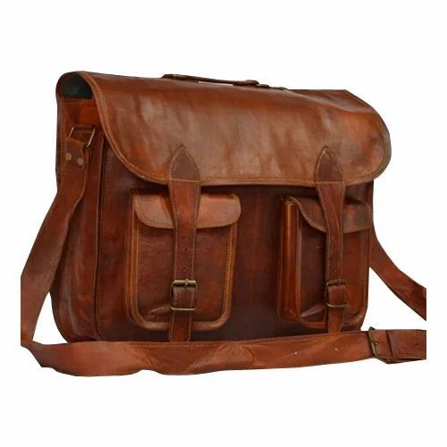 Brown Leather Messenger Bags