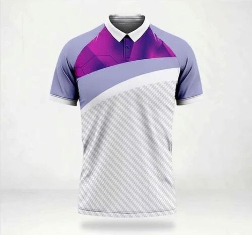 Designer Sports Jerseys - Premium Lycra Material, XXS to XXXL Size, White and Blue Color | Athletic Fit, Quick Drying, Unique Graphics, Breathable, Vibrant Options, Durable Reinforced Stitching