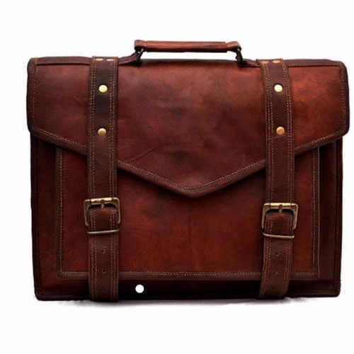 Leather Messenger Office Bag