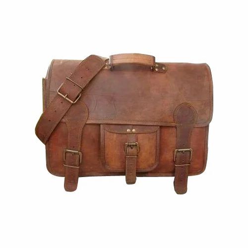 leather messenger bag