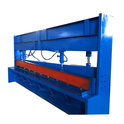 Metal Sheet Bending Machine - Color: Blue