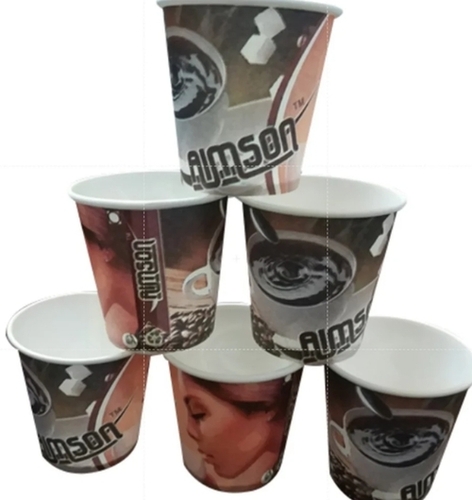 Eco-Friendly Disposable Paper Cup - Up to 250 ML | Customizable Design, Leak-Resistant, Lightweight, Biodegradable Options, Safe for Beverages