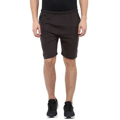 Ranger Bermuda - Cotton, Slim Fit, Dark Brown | Quick Drying, Moisture-Wicking, Elastic Waistband, Adjustable Drawstring, Durable Stitching, Side Pockets