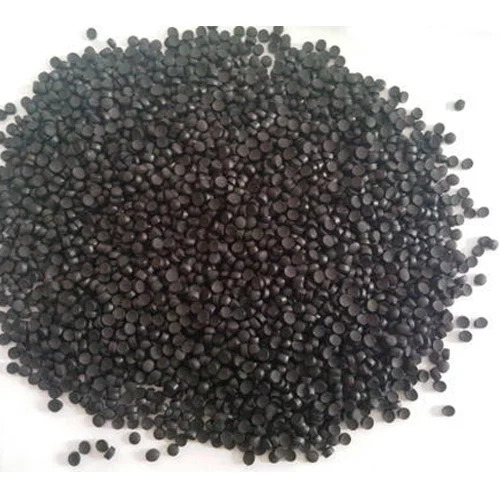 Rigid Black PVC Granules