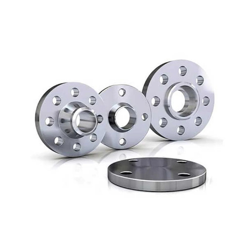 Stainless Steel 317L Flanges - Round Shape, Highly Pure Material | Durable, High Strength, Corrosion Resistant, Rust Free, Silver Color