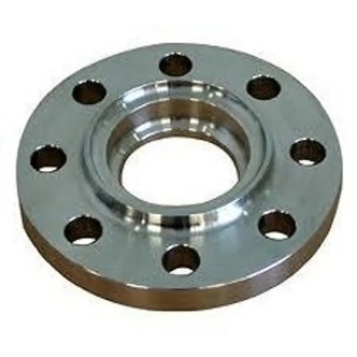 Stainless Steel Ring Joint Flange - Corrosion Resistant, High Strength, Rust Free, Round Shape, Silver Color, Highly Pure Material