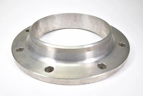 Stainless Steel Threaded Flanges - Round Shape, Rust Free, Highly Durable, Corrosion Resistant, Silver Finish