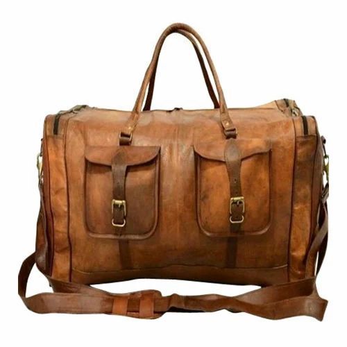 Vintage Leather Duffel Bags