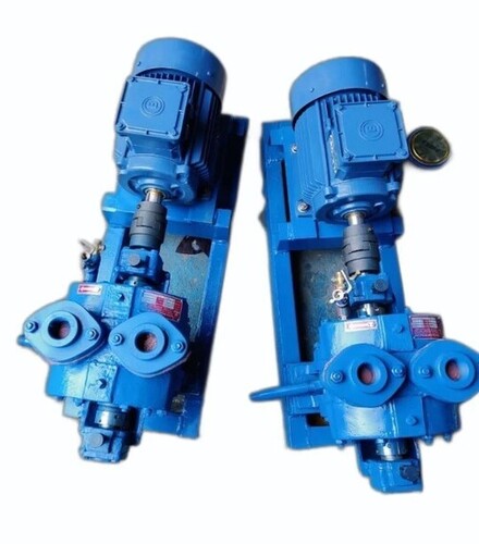 Type-Belt Drive Rotary Vane Pump - Double Stage, 22000 CMH Max Flow Rate, 0.75kW Power , Metal Build for Industrial Use