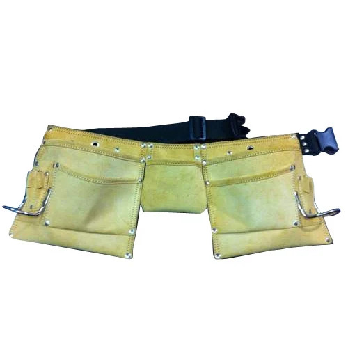 13 Pocket Suede Leather Carpenter Tool Apron