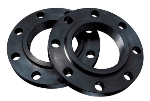 40 mm Carbon Steel Slip On Flange - Mild Steel, Round Shape, Black Color | Highly Durable, Corrosion Resistant, Rust Free
