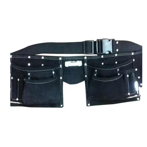Black Colours Suede Leather Carpenter Tool Apron