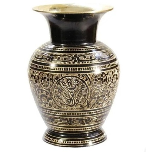 Black Metal Flower Vase