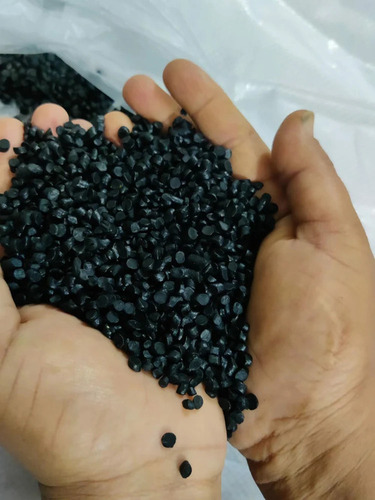 Recycled Black PVC Granules - Industrial Grade, Eco-Friendly Material | Naturally Sourced, Perfect for Plastic Industry Applications